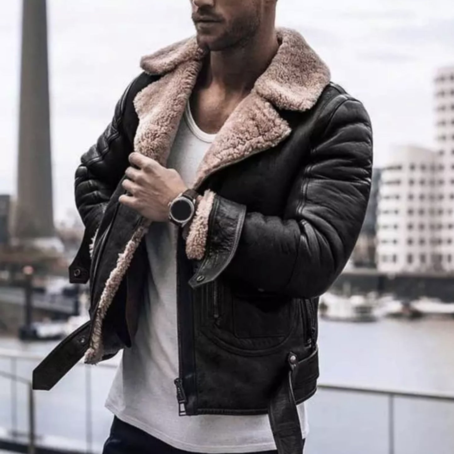 Claesbert | Heren Winterjas | Zip-Up
