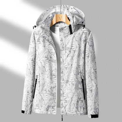 Bergitha | Dames Hooded Jacket | Patroon Outdoor