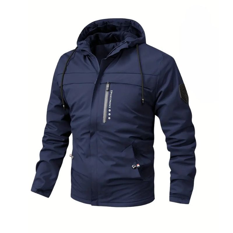 Denzil | Sportieve Winddichte Hoodie Jas