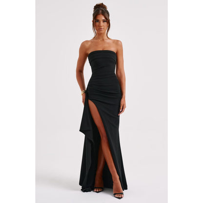Betjanneke | Dames Avondjurk | Strapless Hoge Splits