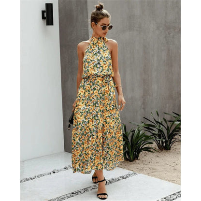 Dames Ibiza Kleurrijke Jurk | Bloemenprint