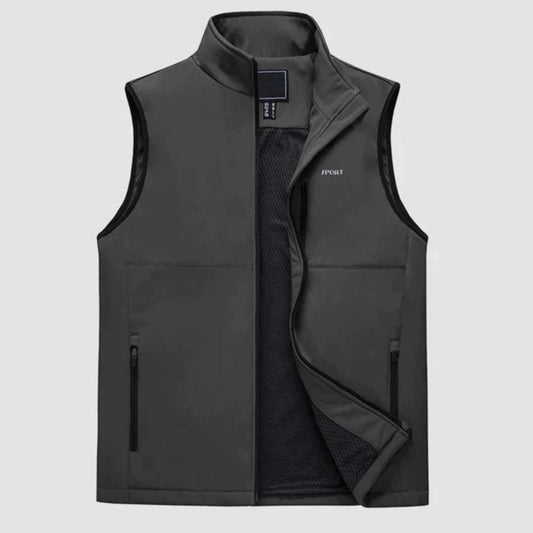 Baldemar | Heren Lichtgewicht Vest | Zip-Up