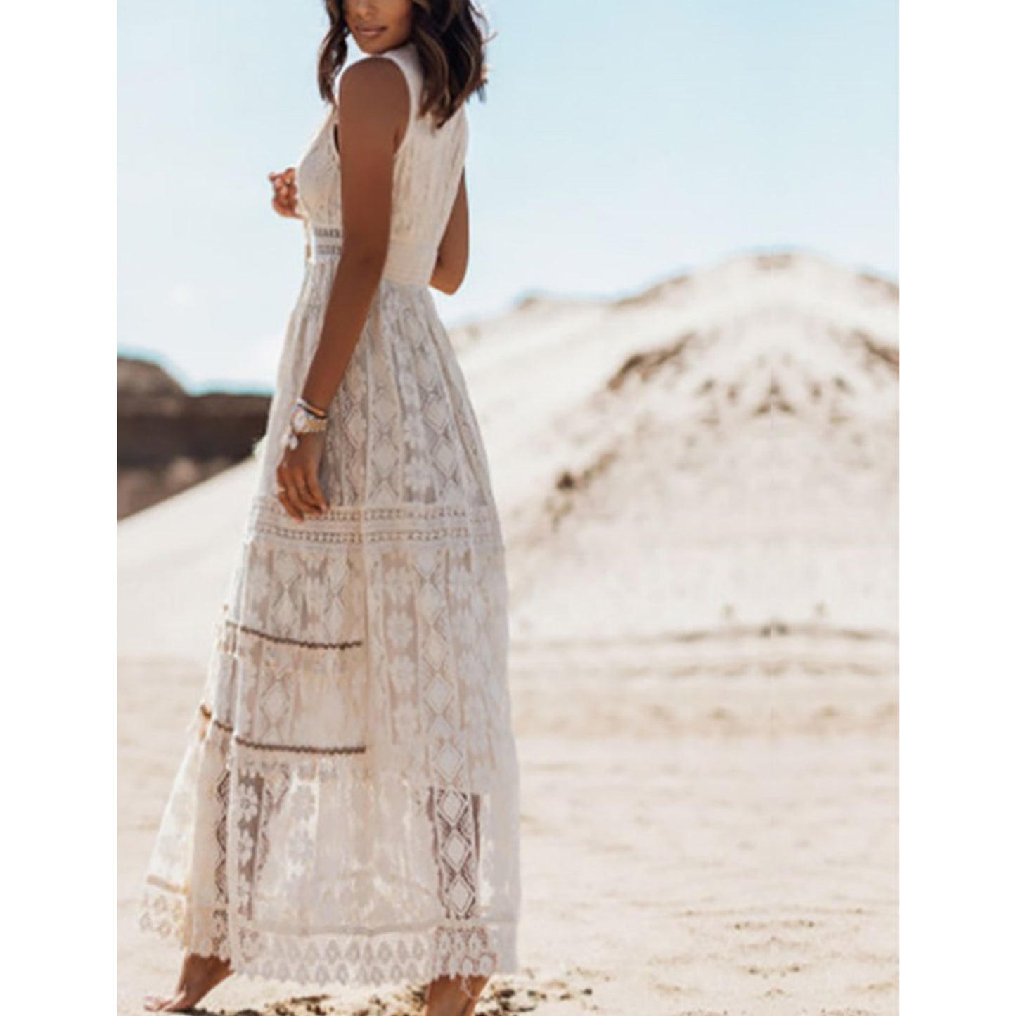 Dames Boho Jurk | Maxi