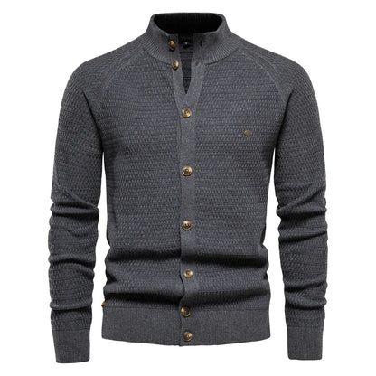 Magnus | Gebreide Cardigan Met Knopen