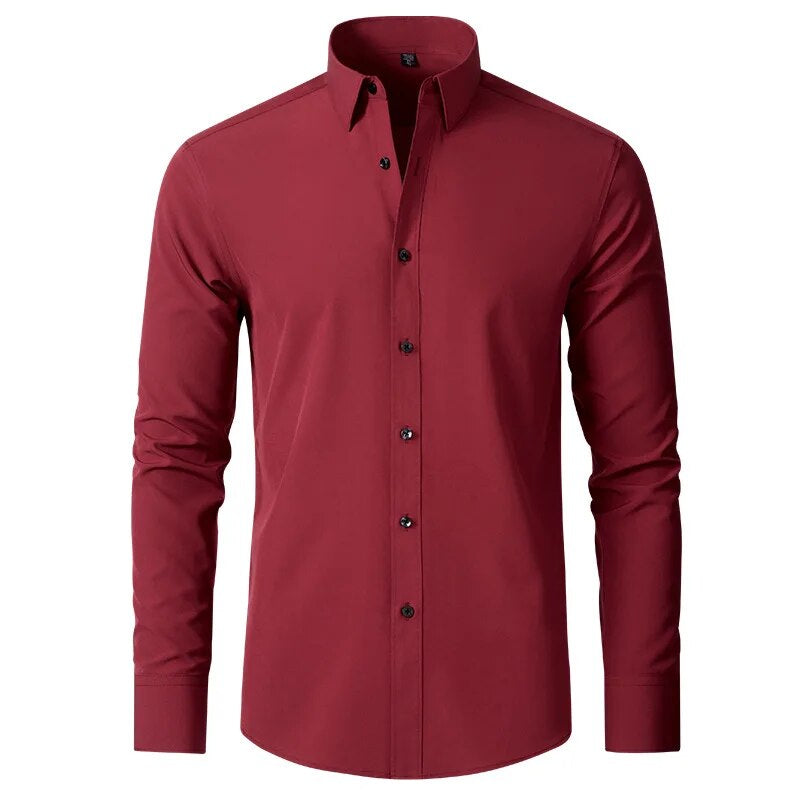Jerrick | Kreukvrij Langsleeve Shirt