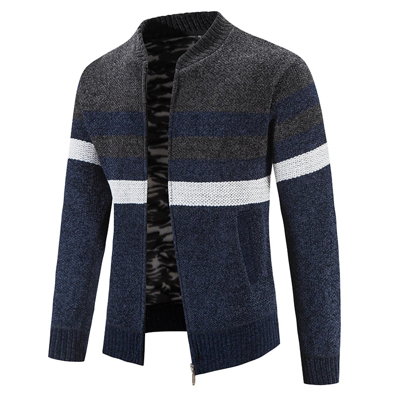 Jerren | Casual Gestreepte Gebreide Vest