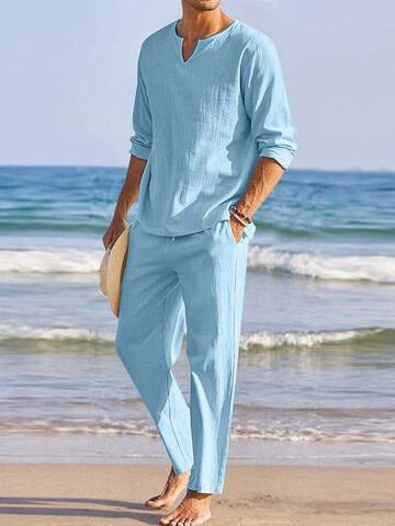 Merran | Luchtig Heren Loungewear Set