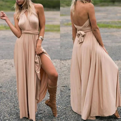 Catherolijne | Dames Avondjurk | Een-schouder Maxi
