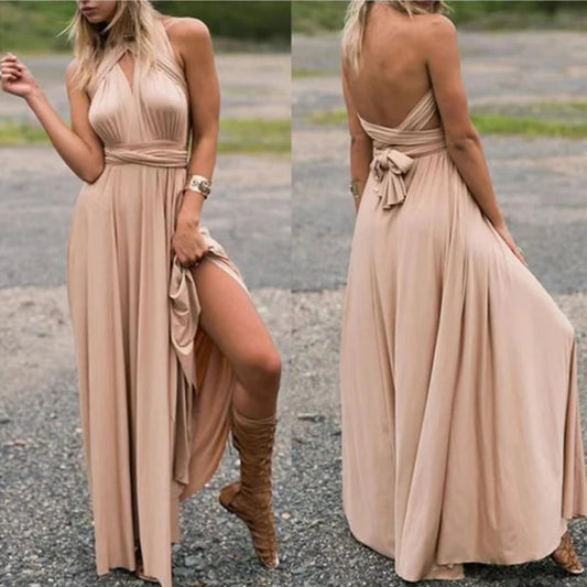 Catherolijne | Dames Avondjurk | Een-schouder Maxi
