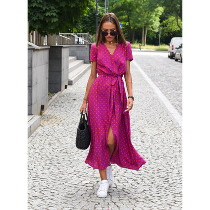 Dames Korte Mouwen Jurk | Comfortabel