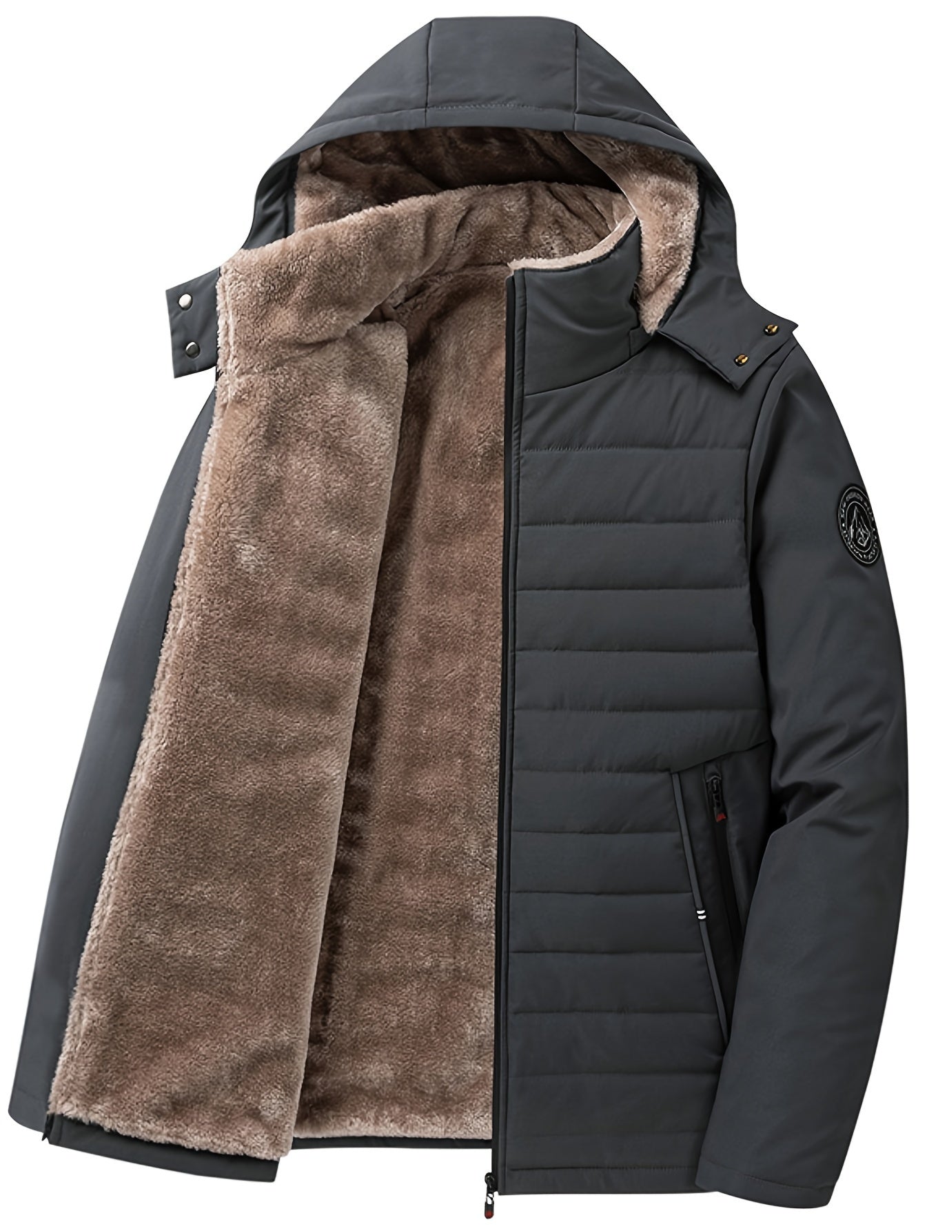 Marrock | Warme Herenjas Met Capuchon