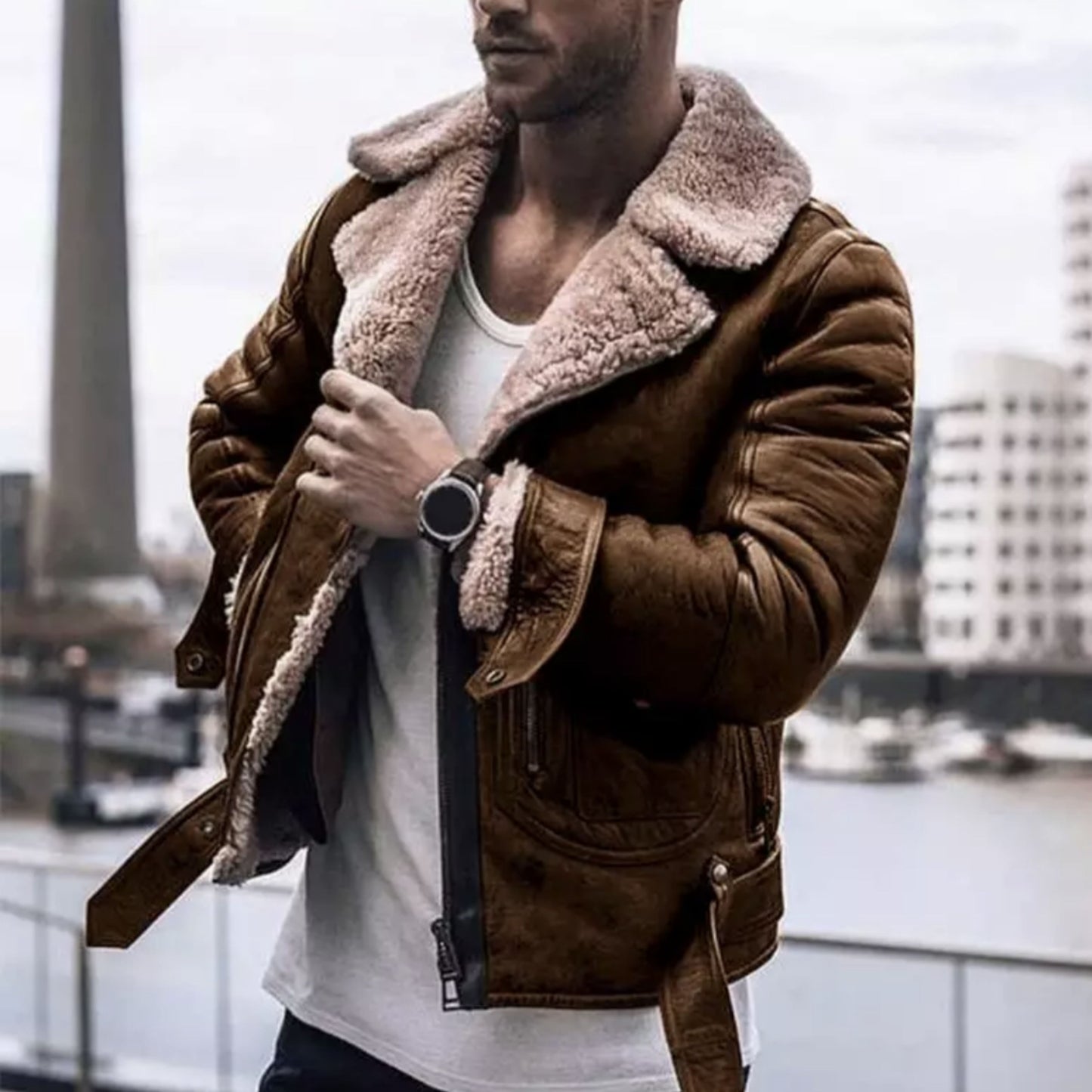 Claesbert | Heren Winterjas | Zip-Up