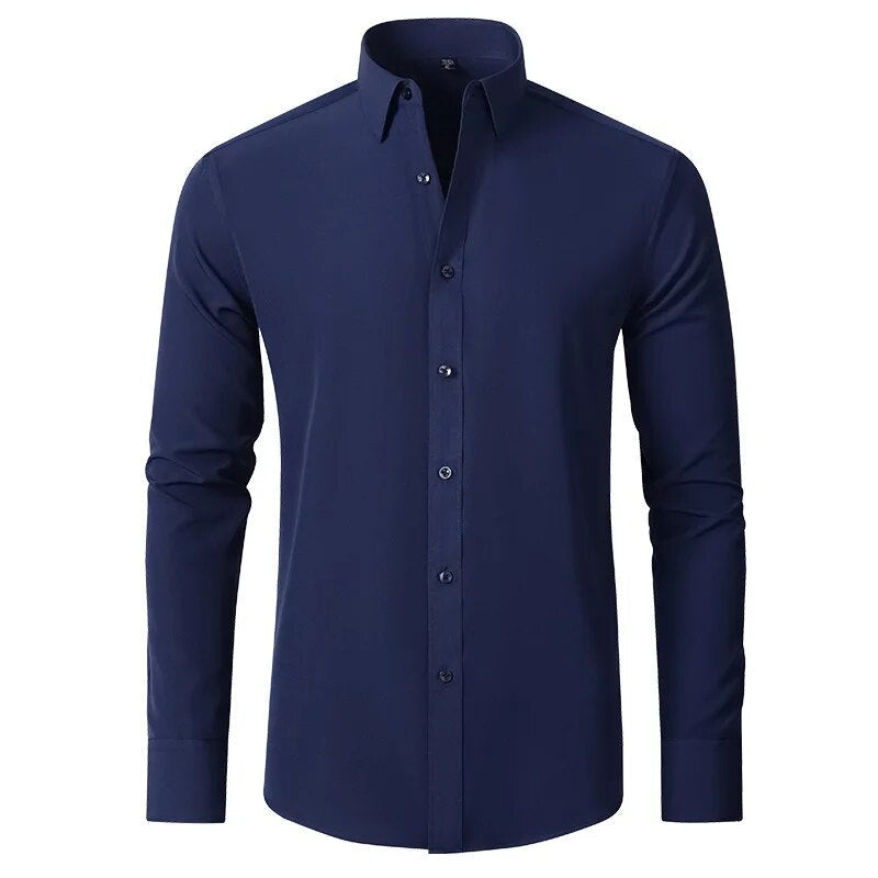 Jerrick | Kreukvrij Langsleeve Shirt