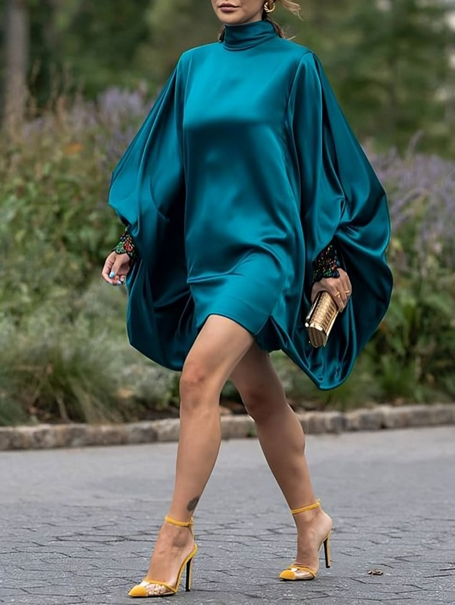 Ciara | Elegante Losse Mini Feestjurk