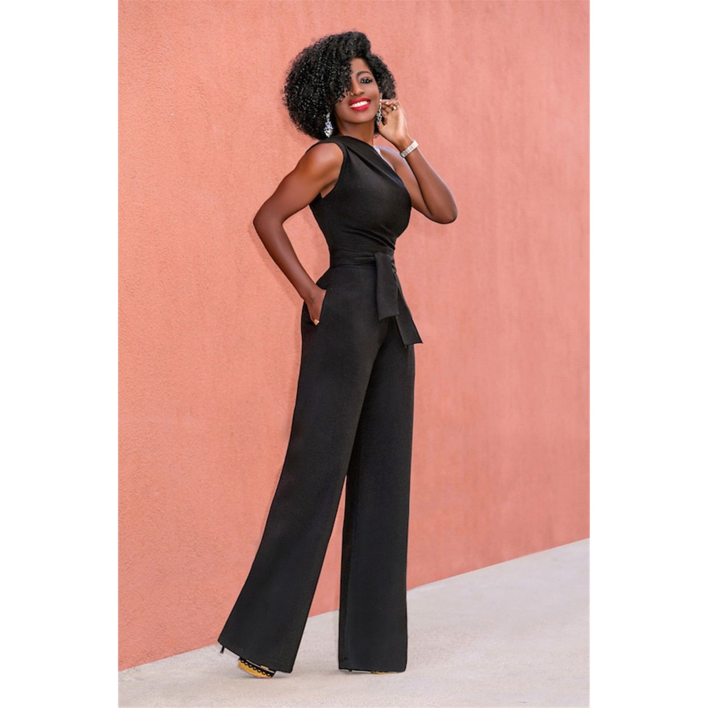 Alberina | Dames Jumpsuit | Wijde Pijpen