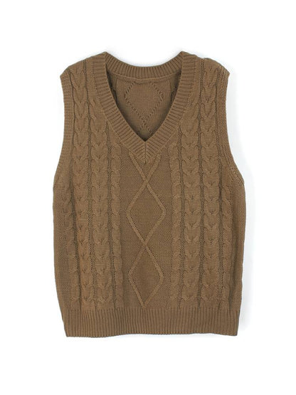 Lourina | Gebreid Kabelvest Dames