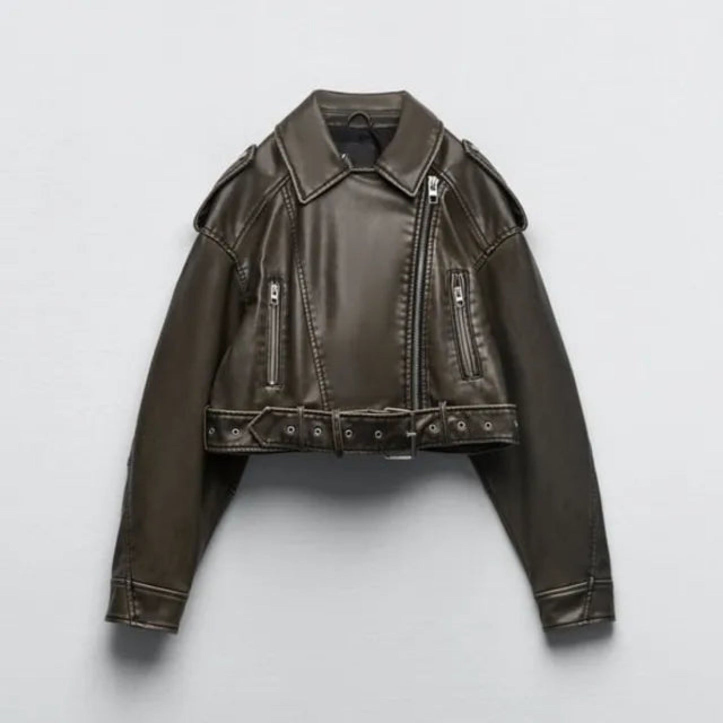 Eelricka | Dames Bikerjack | Rits Sluiting