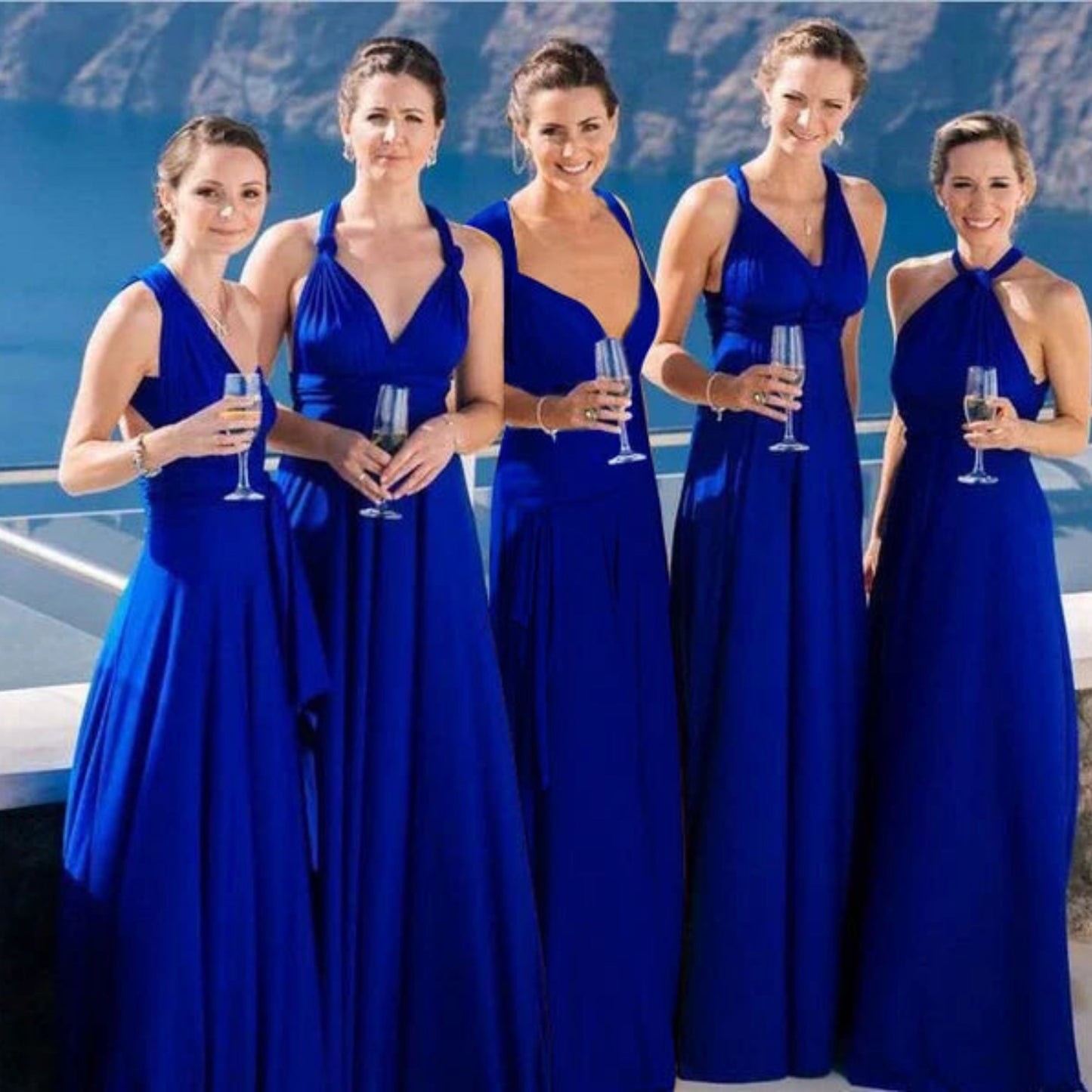 Catherolijne | Dames Avondjurk | Een-schouder Maxi