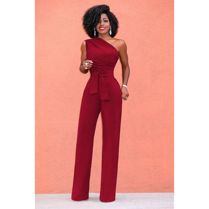 Alberina | Dames Jumpsuit | Wijde Pijpen