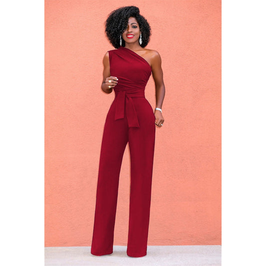 Alberina | Dames Jumpsuit | Wijde Pijpen
