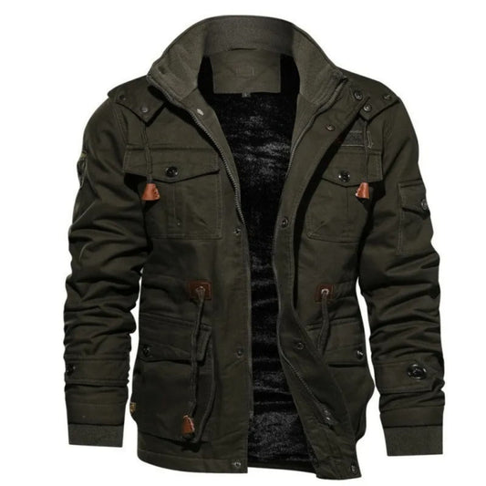 Cammert | Heren Winterjas | Utility Stijl met Zakjes