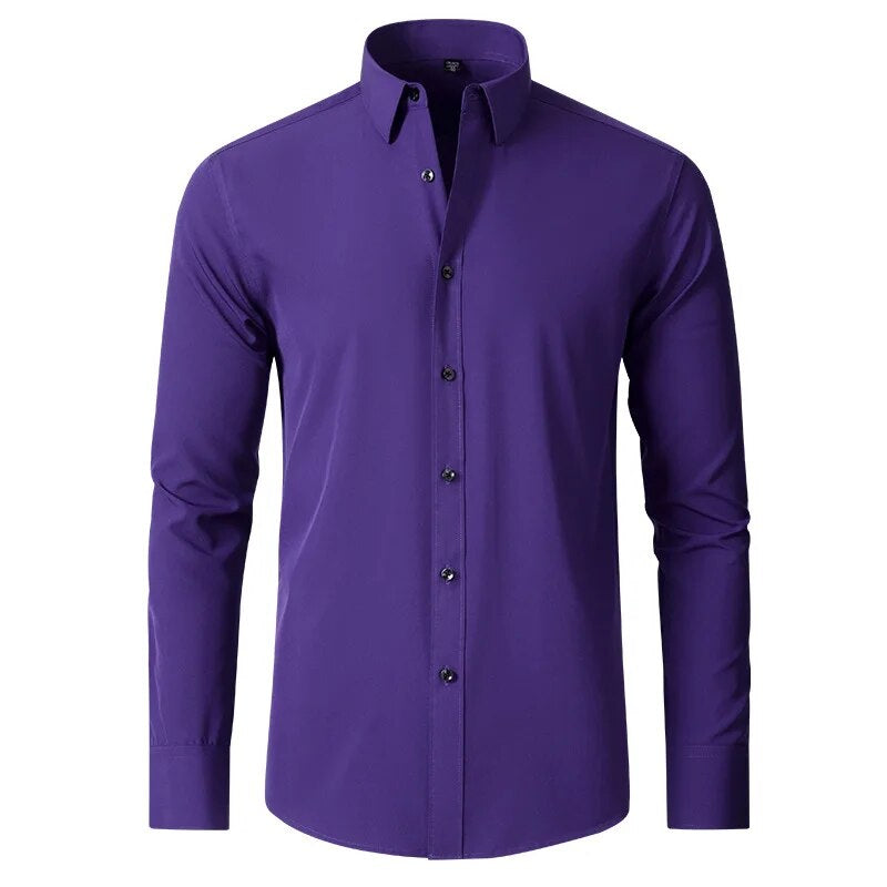 Jerrick | Kreukvrij Langsleeve Shirt