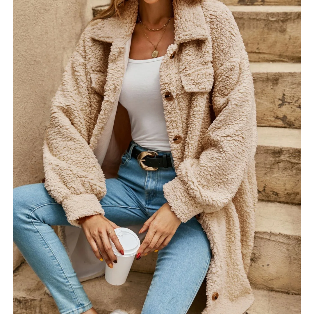 Charlene | Warme Oversized Jas
