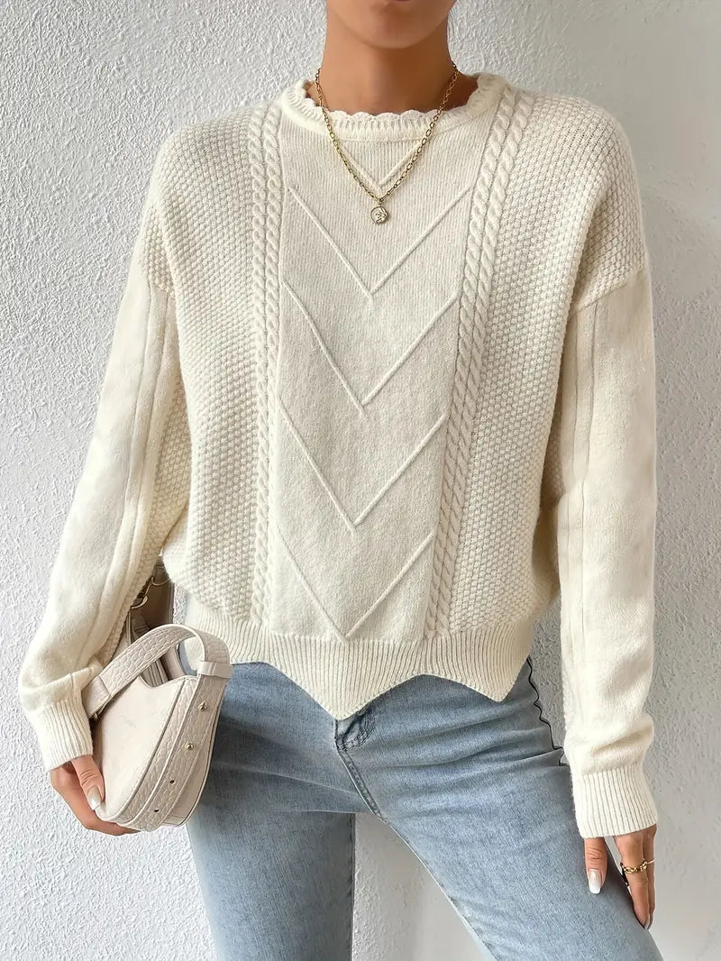 Melodie | Moderne Gebreide Trui