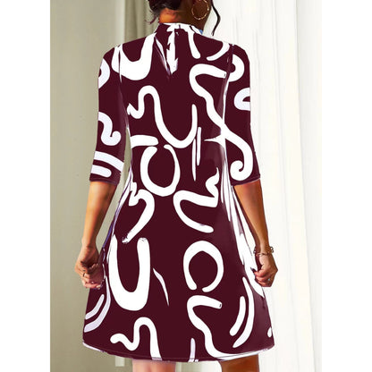 Dames Comfortabele Jurk | Stijlvol