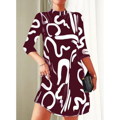 Dames Comfortabele Jurk | Stijlvol