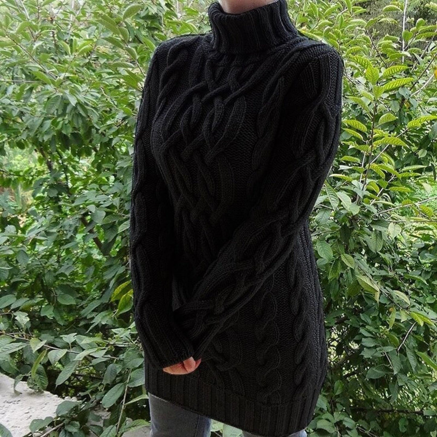 Ancerina | Dames Coltrui | Kabelgebreid