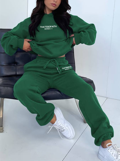 Faylen | Comfortabel Hoodie Tweedelige Joggingset