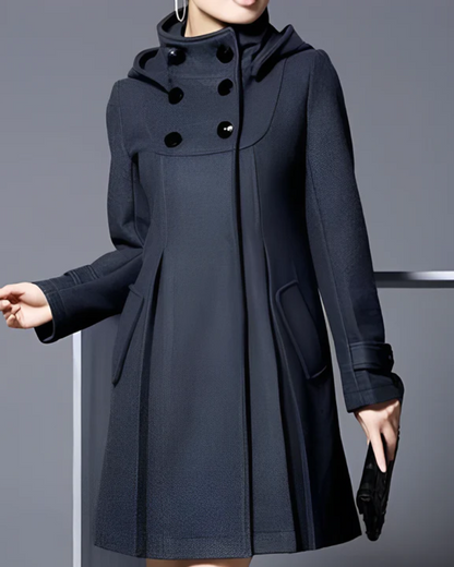 Karien | Elegante Winterjas Capuchon