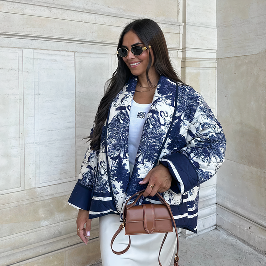 Elaina | Chique Print Jas