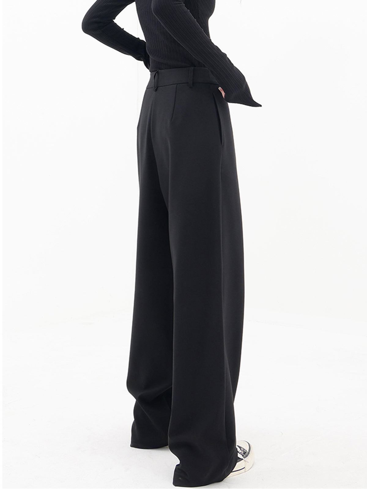 Arlette | Asymmetrische Wijde Broek