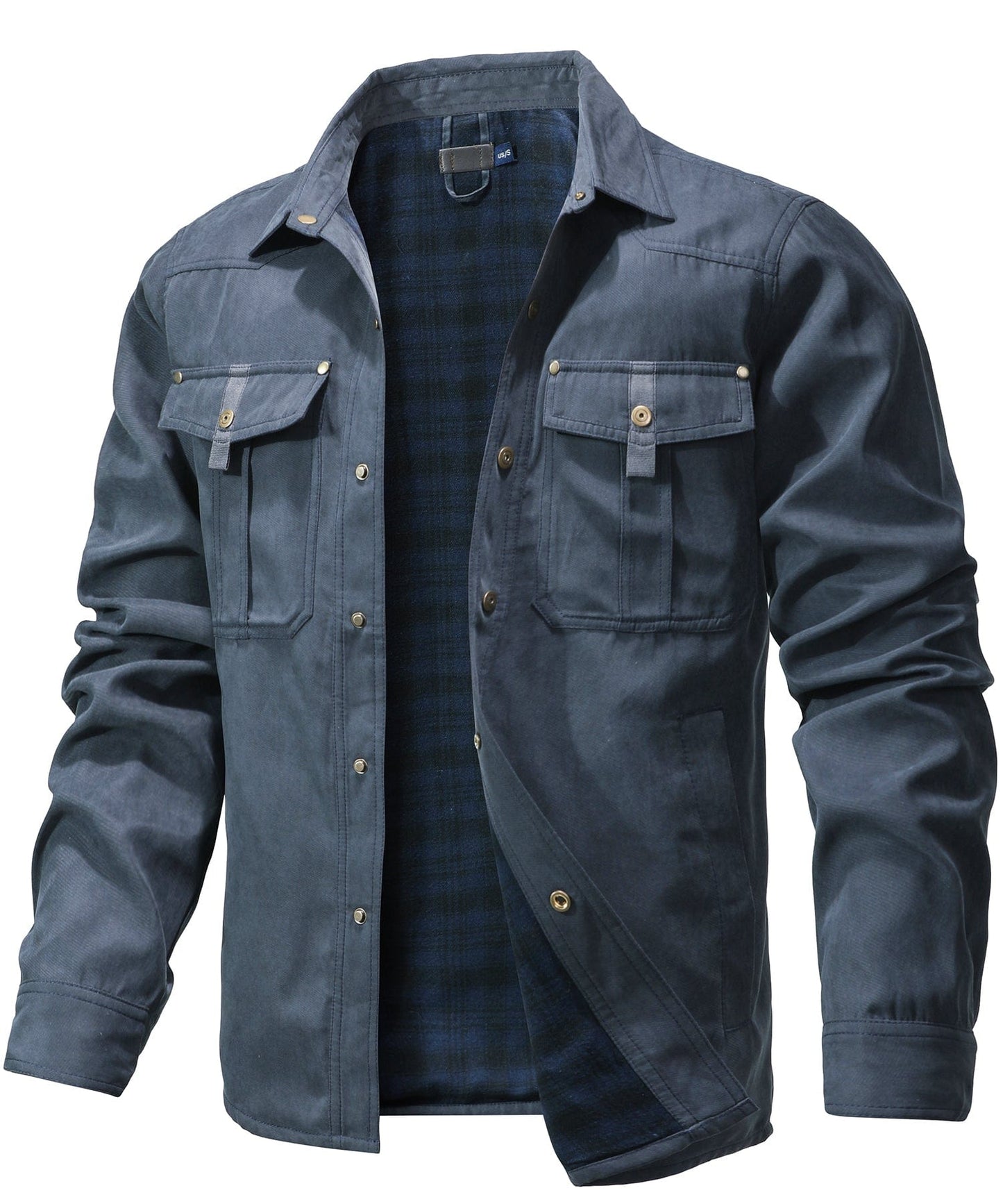 Drystan | Comfortabele Herenjas Met Ruitvoering