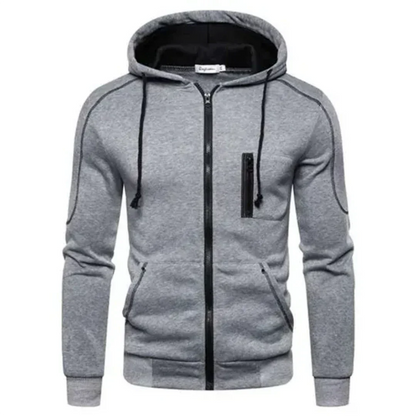 Abel | Casual Hoodie met Ritssluiting