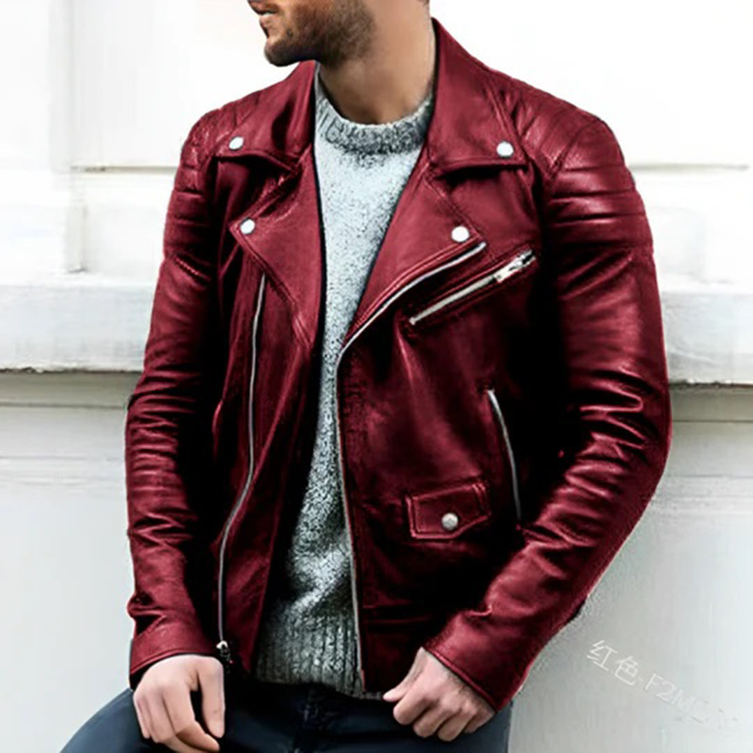 Daylon | Moderne Fitted Bikerjas Heren