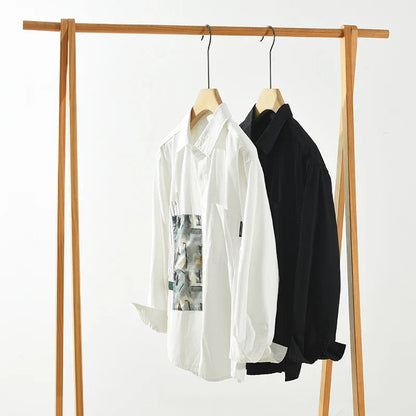 Hadwinor | Casual Patchwork Overhemd
