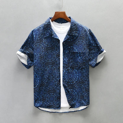 Dagan | Geometrisch Geprint Overhemd