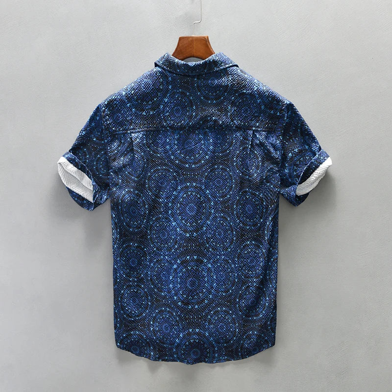 Dagan | Geometrisch Geprint Overhemd