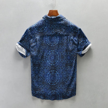 Dagan | Geometrisch Geprint Overhemd