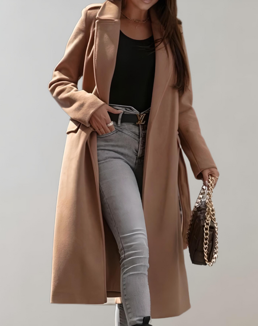 Delana | Stijlvolle Lange Mantel