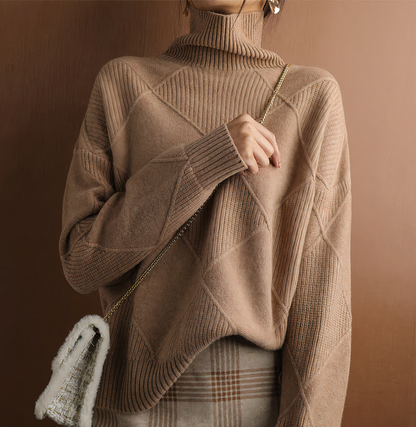 Laney | Trendy Gebreide Coltrui