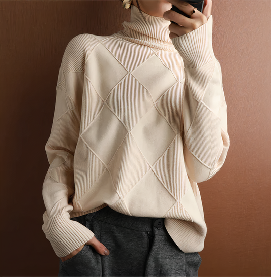 Laney | Trendy Gebreide Coltrui