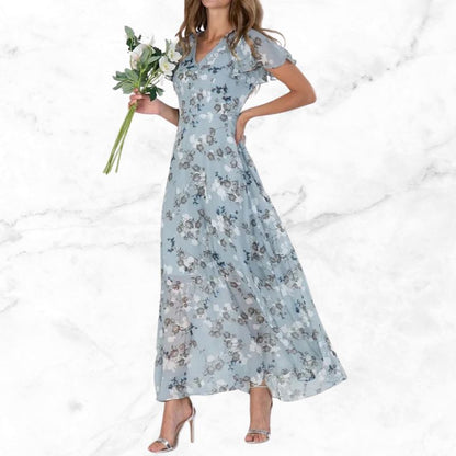 Marjorie - Retro Bloemenjurk
