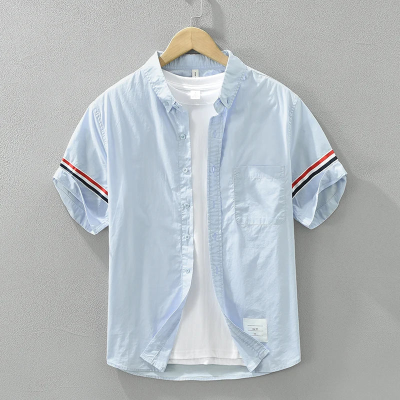 Cailan | Casual Overhemd Korte Mouwen