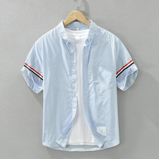 Cailan | Casual Overhemd Korte Mouwen