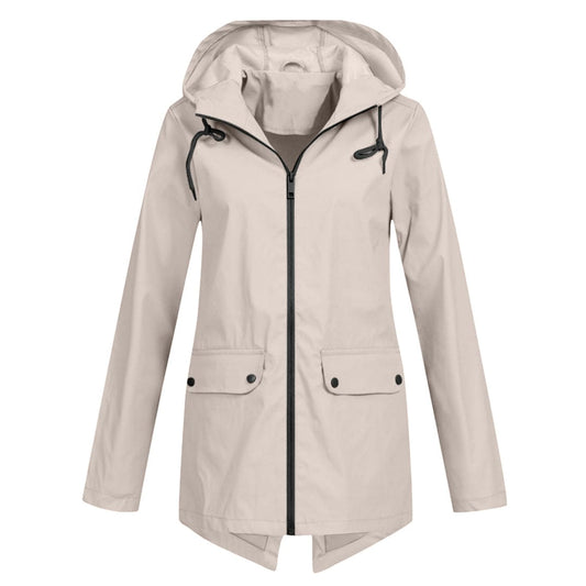 Kasandra | Lange Windbreaker Regenjas