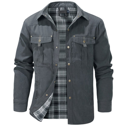 Drystan | Comfortabele Herenjas Met Ruitvoering
